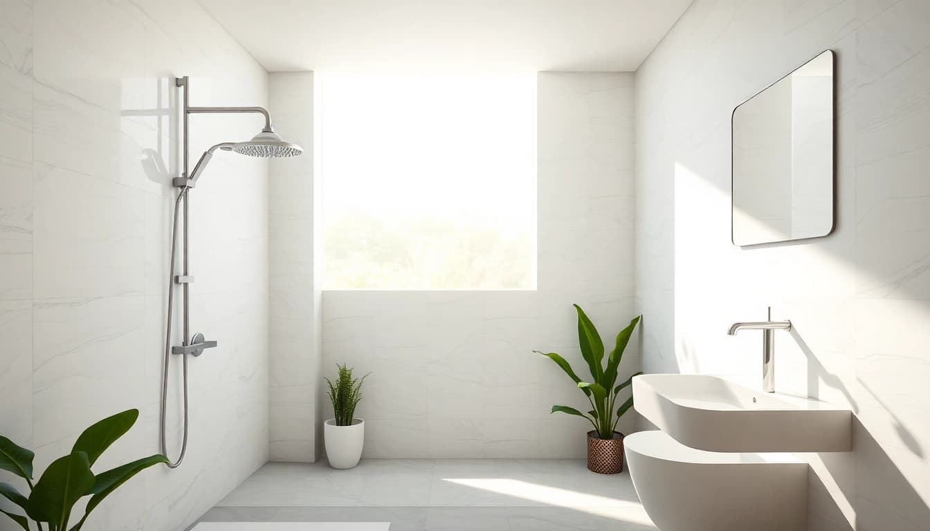 Transform your bathroom with elegant features from sunny shower usa inc.