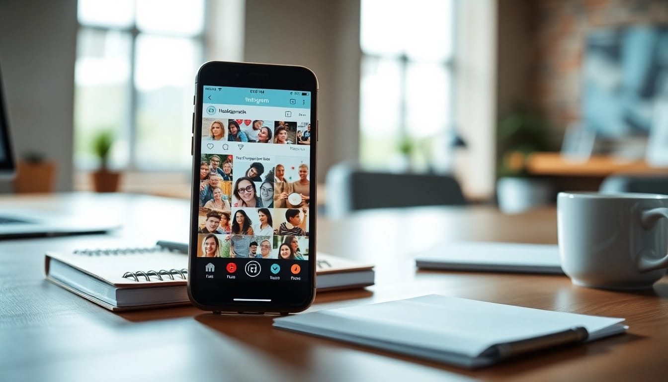 instagram フォロワー 買うで増加するフォロワーを示すスマートフォンの画像