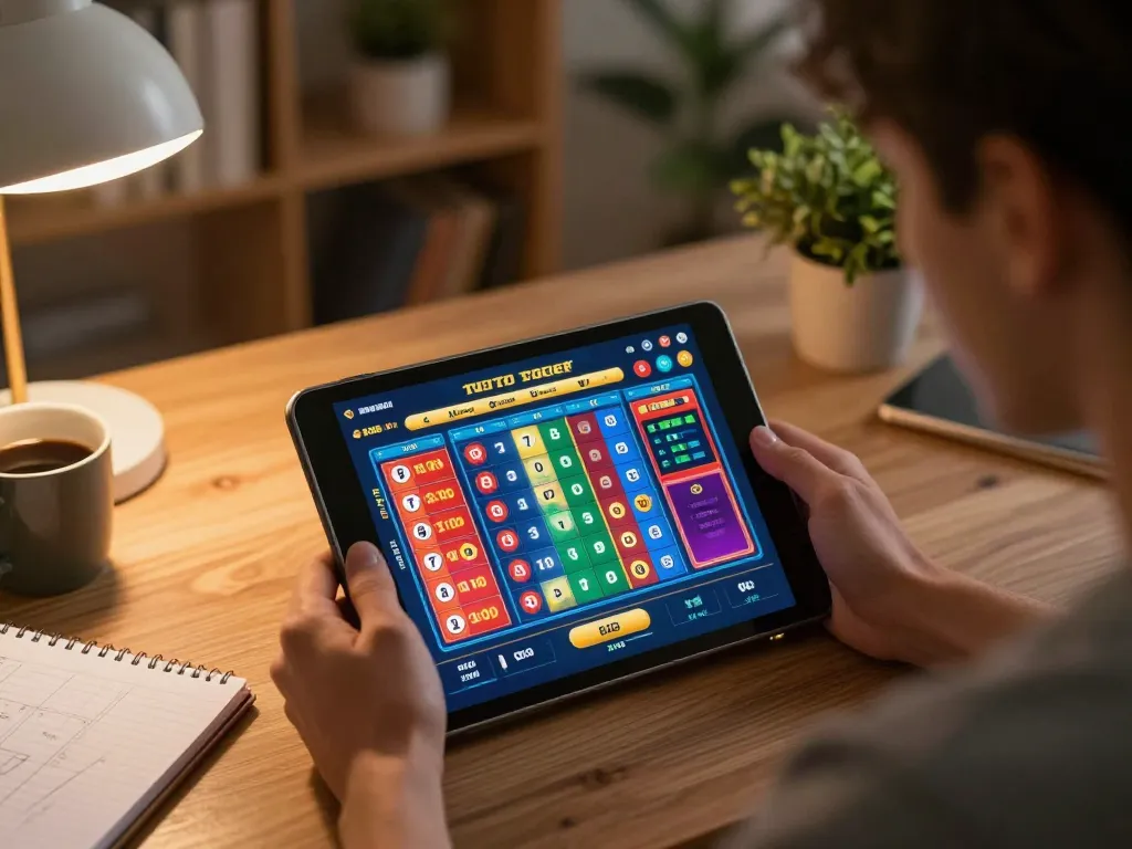 Pemain yang terlibat merencanakan strategi untuk toto togel di lingkungan permainan rumah yang nyaman