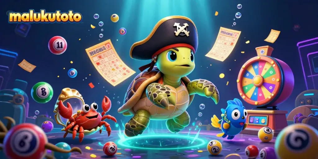 Experience thrilling gaming with malukutoto featuring colorful characters in an underwater treasure scene.