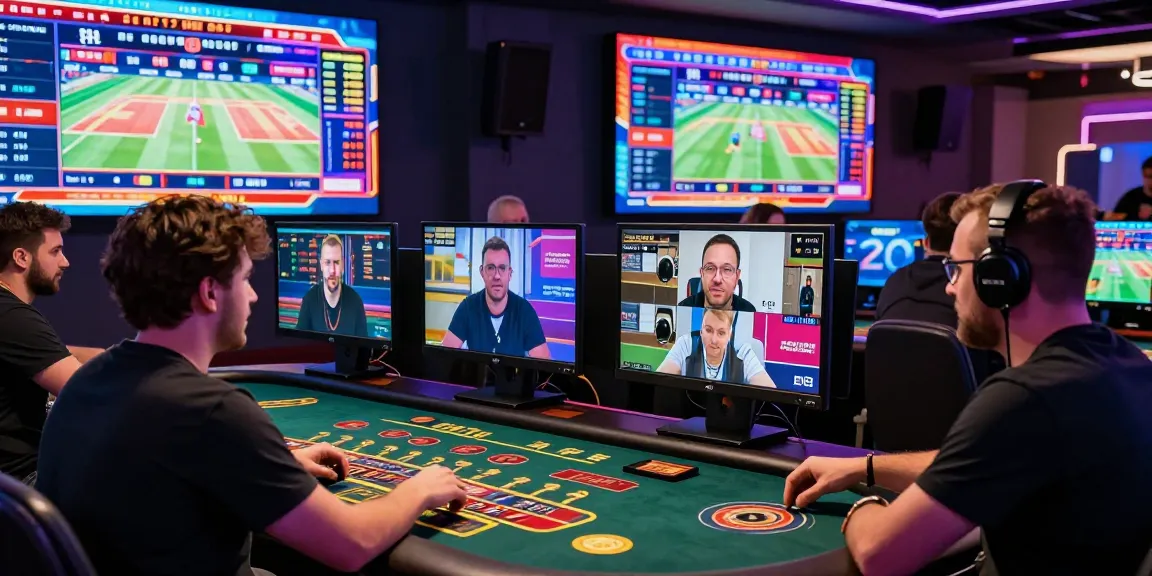 Exciting online gambling environment showcasing players as they explore and engage, 閱讀更多 about live casino experiences.