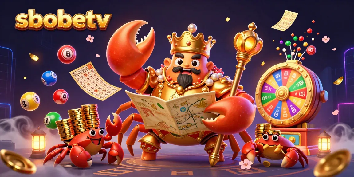 Experience sbobetv's vibrant casino world filled with treasure, games, and dynamic betting elements.