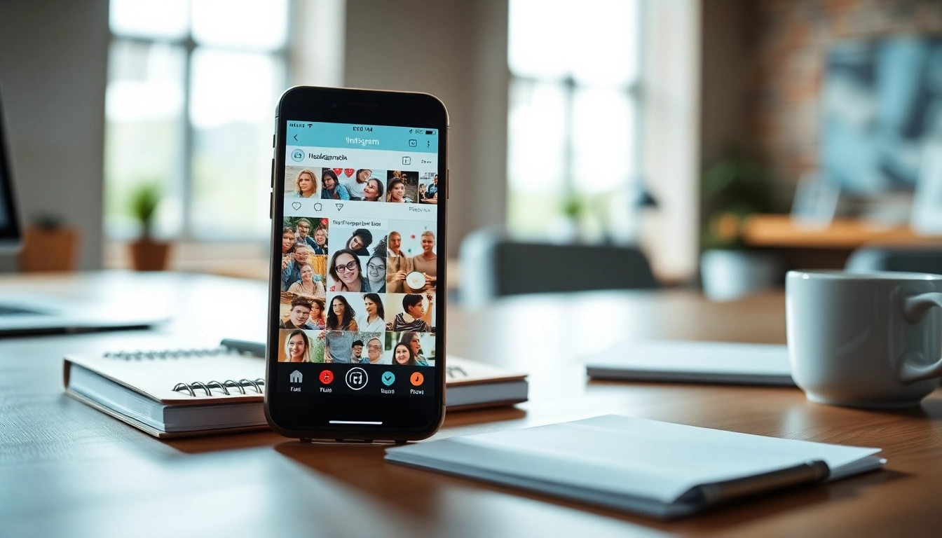 instagram フォロワー 買うで増加するフォロワーを示すスマートフォンの画像