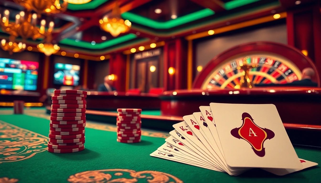 Découvrez le luxe de meilleure casino en ligne avec des jetons de poker vibrants et une action de roulette captivante.