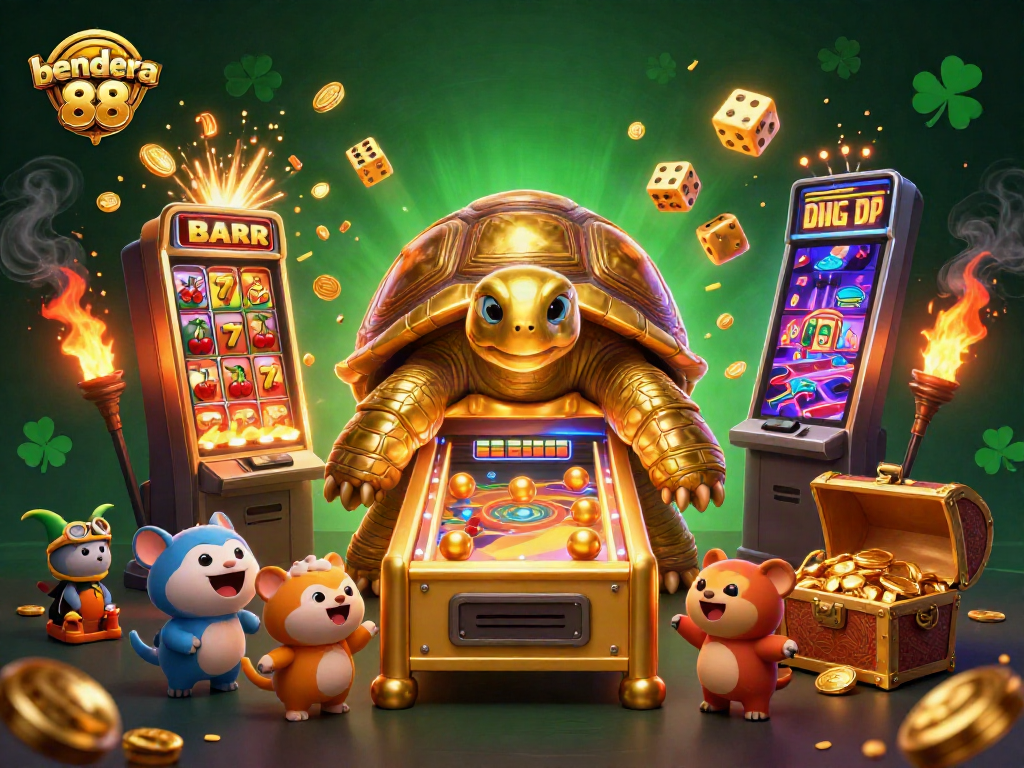 Menangkan jackpot menarik di Bendera 88 dengan elemen kasino yang memukau.