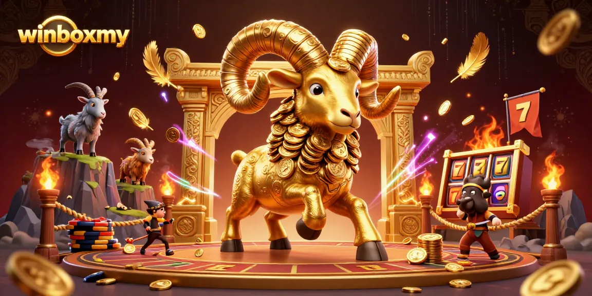 Engage with winboxmy in a vibrant casino world where gold and excitement meet!