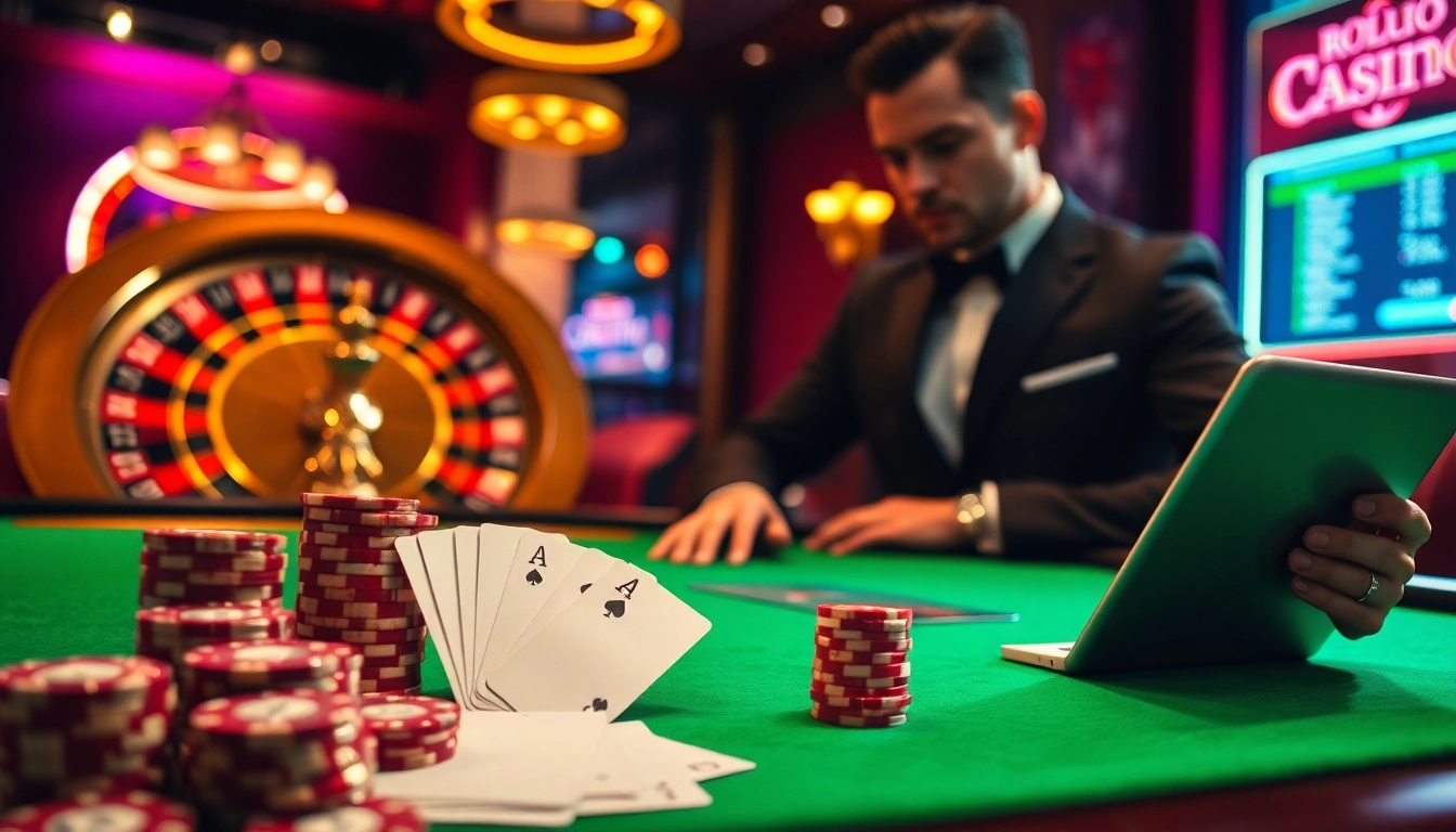 Découvrez l'excitation d'un casino fiable en ligne avec des tables de poker vibrantes et une roulette passionnante.
