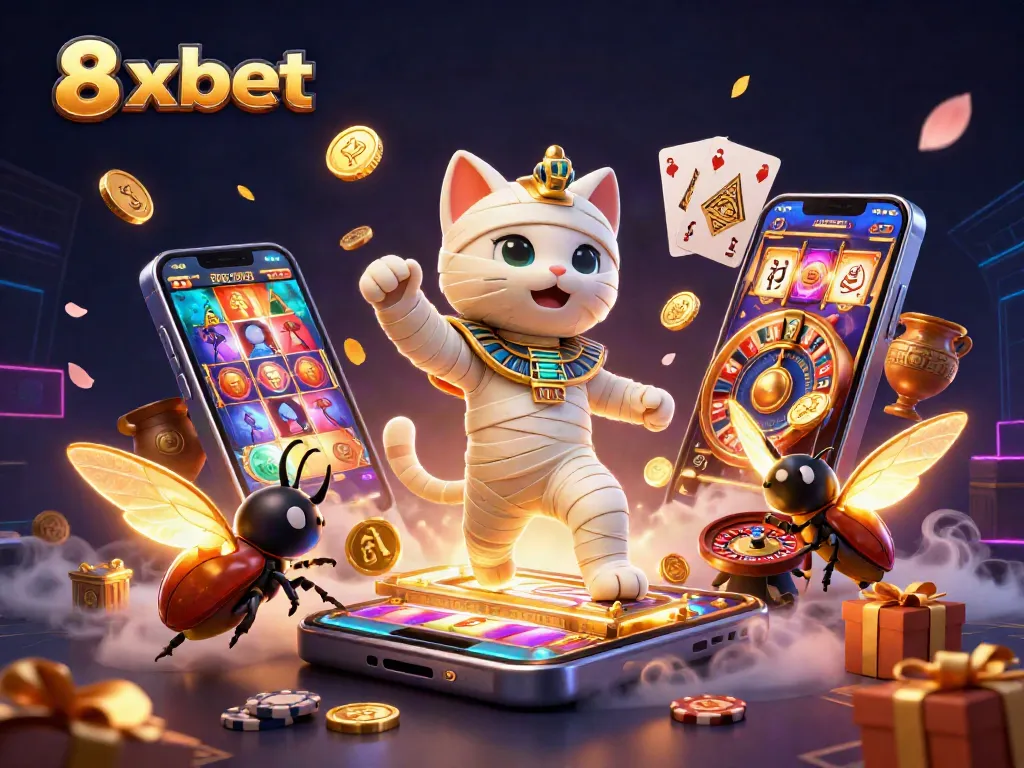 Join the excitement at 8xbet with thrilling games and unique winnings in a vibrant casino setting.