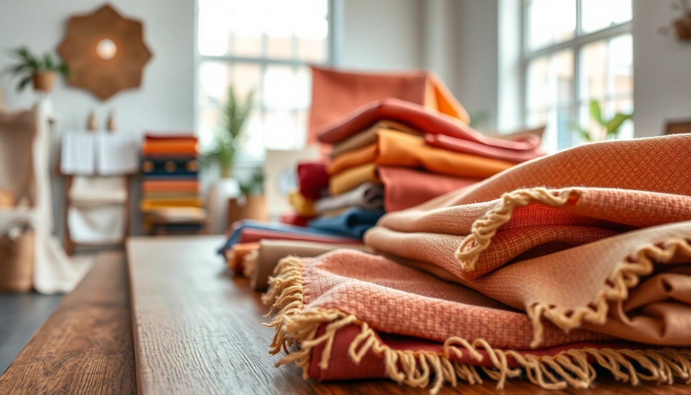 Bekijk decoratieve stof in diverse texturen en kleuren als inspiratie voor interieurontwerp.