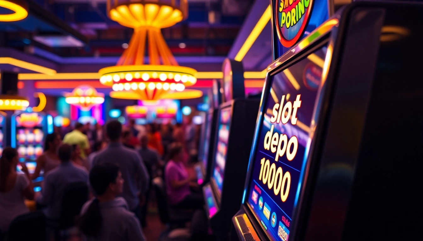 Menangkan jackpot di slot depo 1000 dengan pengalaman unik dan menegangkan.