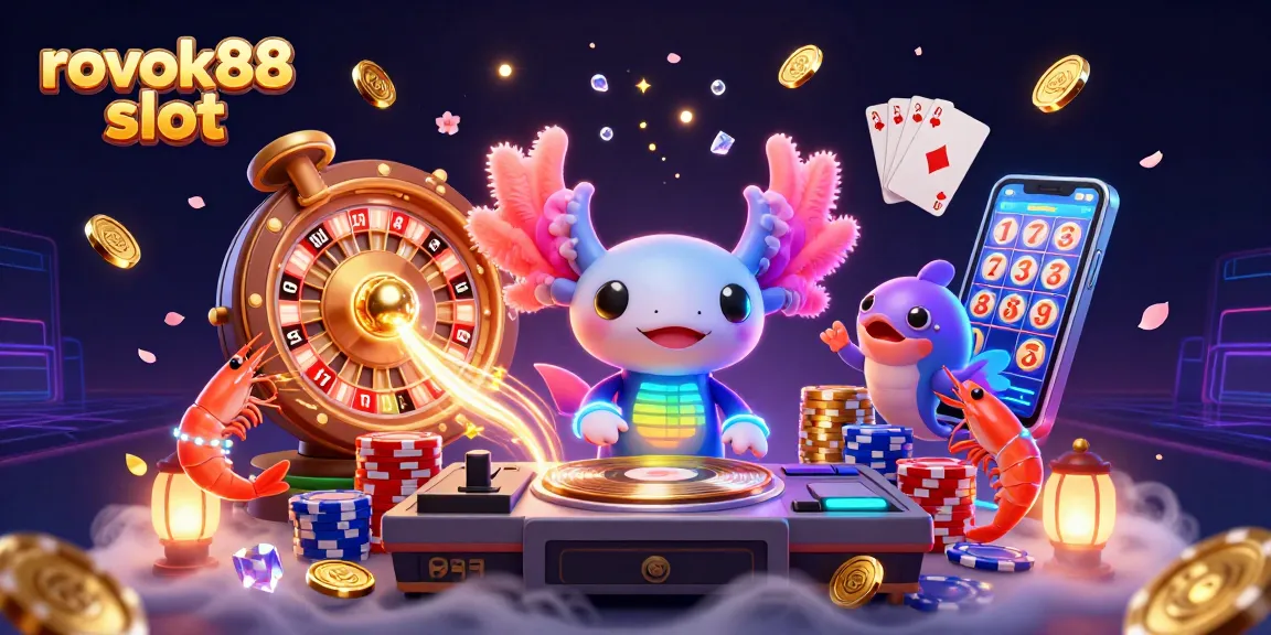 Engage with rokok88 slot featuring vibrant characters and dynamic casino elements in an immersive underwater scene.