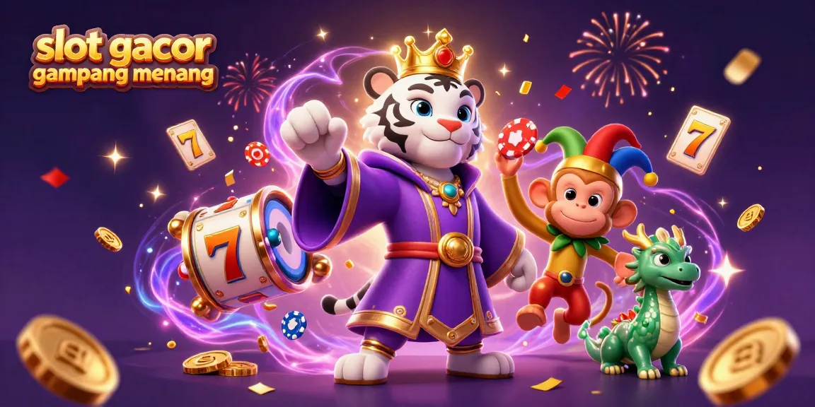 Memenangkan jackpot dengan slot gacor gampang menang dan berbagai permainan menarik di kasino online.