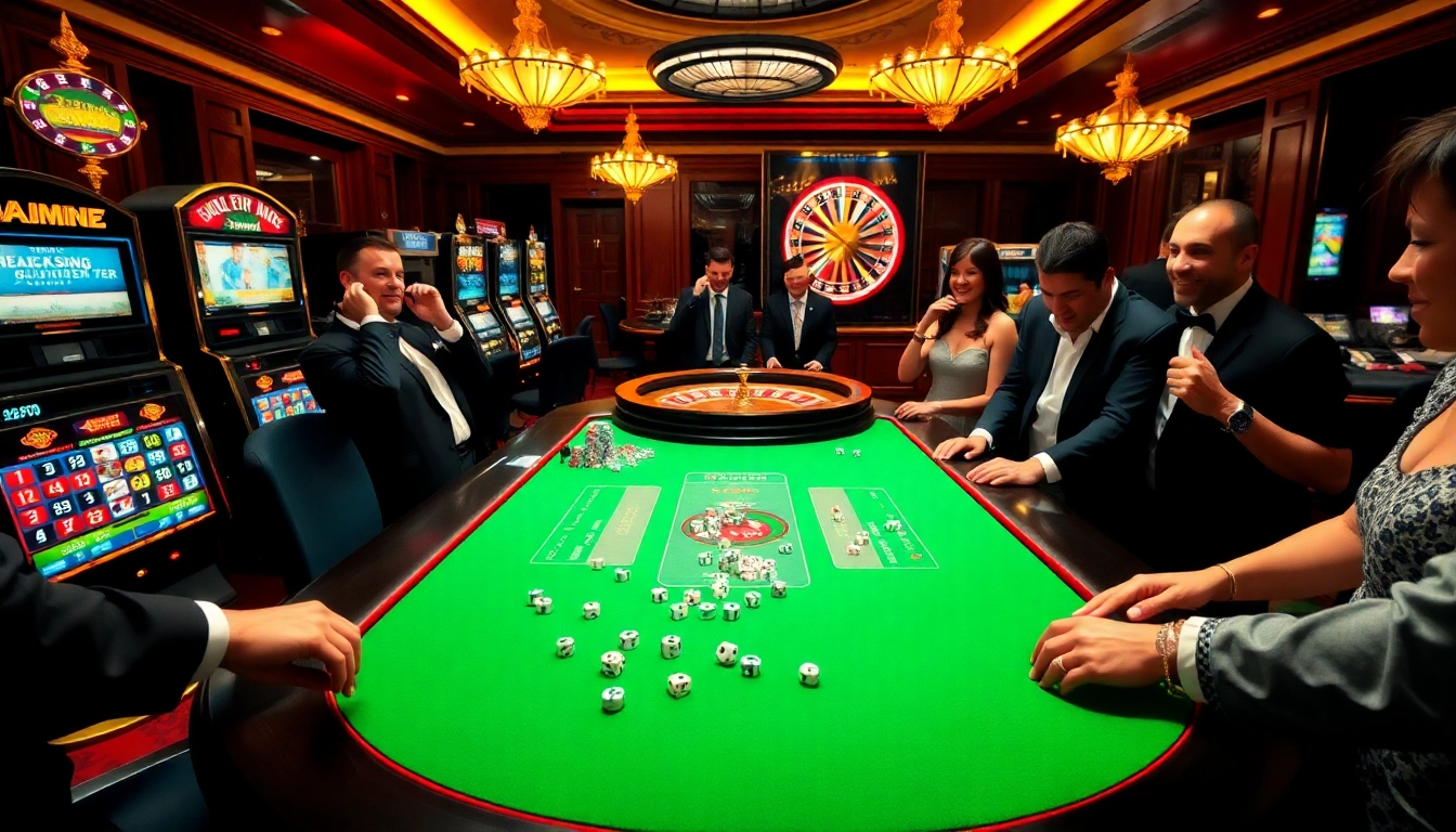 Vivez des parties palpitantes et de l'excitation au meilleure casino en ligne avec des actions de poker et de roulette vibrantes.