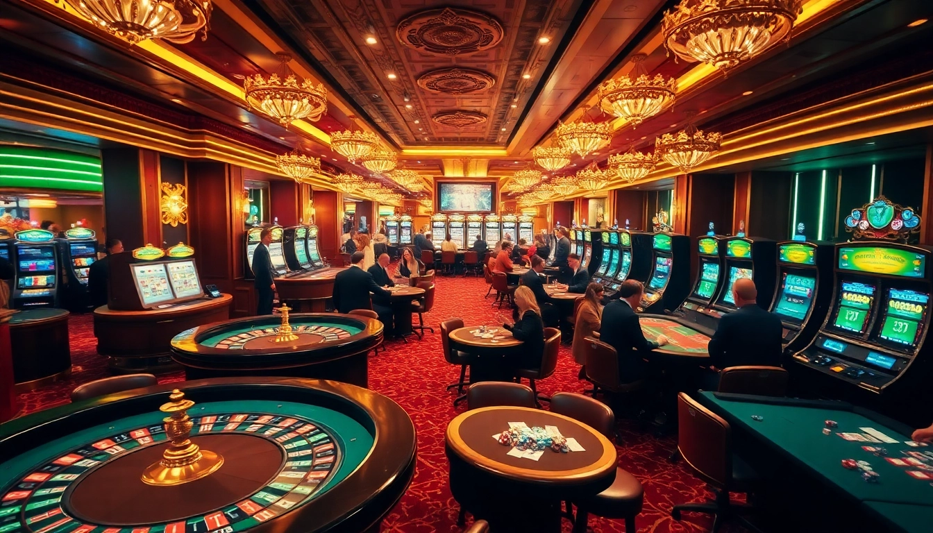 Vivez l'excitation de la meilleure casino en ligne avec des joueurs à des tables vibrantes et des machines à sous.
