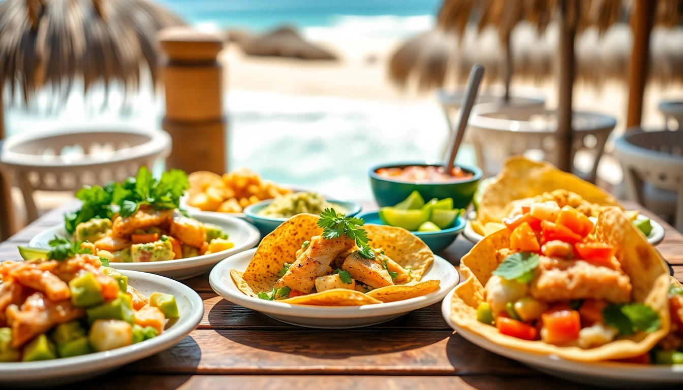 Enjoy Cabo food recommendations featuring fresh ceviche, vibrant fish tacos, and authentic guacamole.