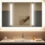 Besondere Merkmale von spiegelschrank mit led Beleuchtung, modernes Design in Badezimmer