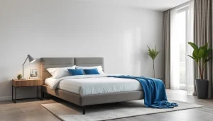Dimensioni letto una piazza e mezza con particolare attenzione ai dettagli, mostrando comfort e stile.