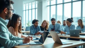 Enhance your skills through Office manager training in a collaborative and professional setting.