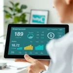 Calculate your biological age calculator results interactively on a user-friendly touchscreen.