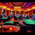 Experience the excitement of casino gaming at https://shbet.law/ with roulette, poker tables, and players.