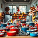 Culinary accessories in a cookware shop Auckland to enhance your cooking experience.