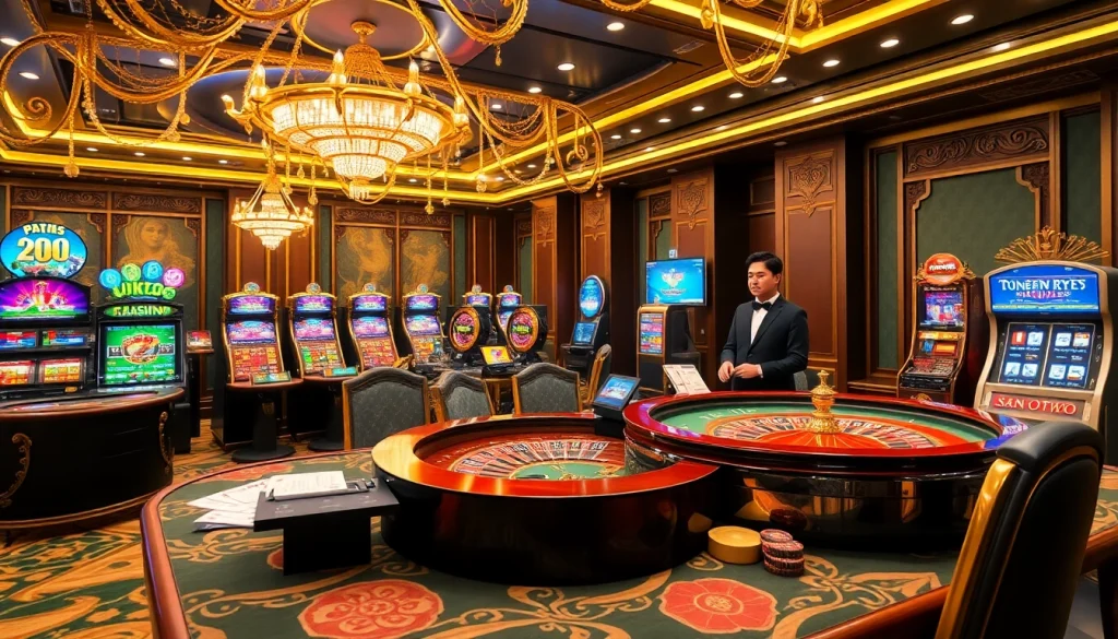 Experience the thrill of online gambling at TA88 with vibrant casino games and engaging atmospheres.