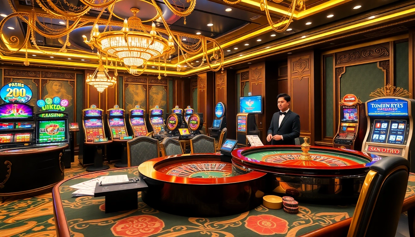 Experience the thrill of online gambling at TA88 with vibrant casino games and engaging atmospheres.