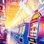 Slot depo pulsa dalam suasana permainan slot online yang ceria dan menarik.