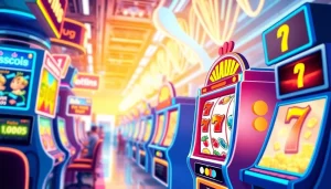 Slot depo pulsa dalam suasana permainan slot online yang ceria dan menarik.