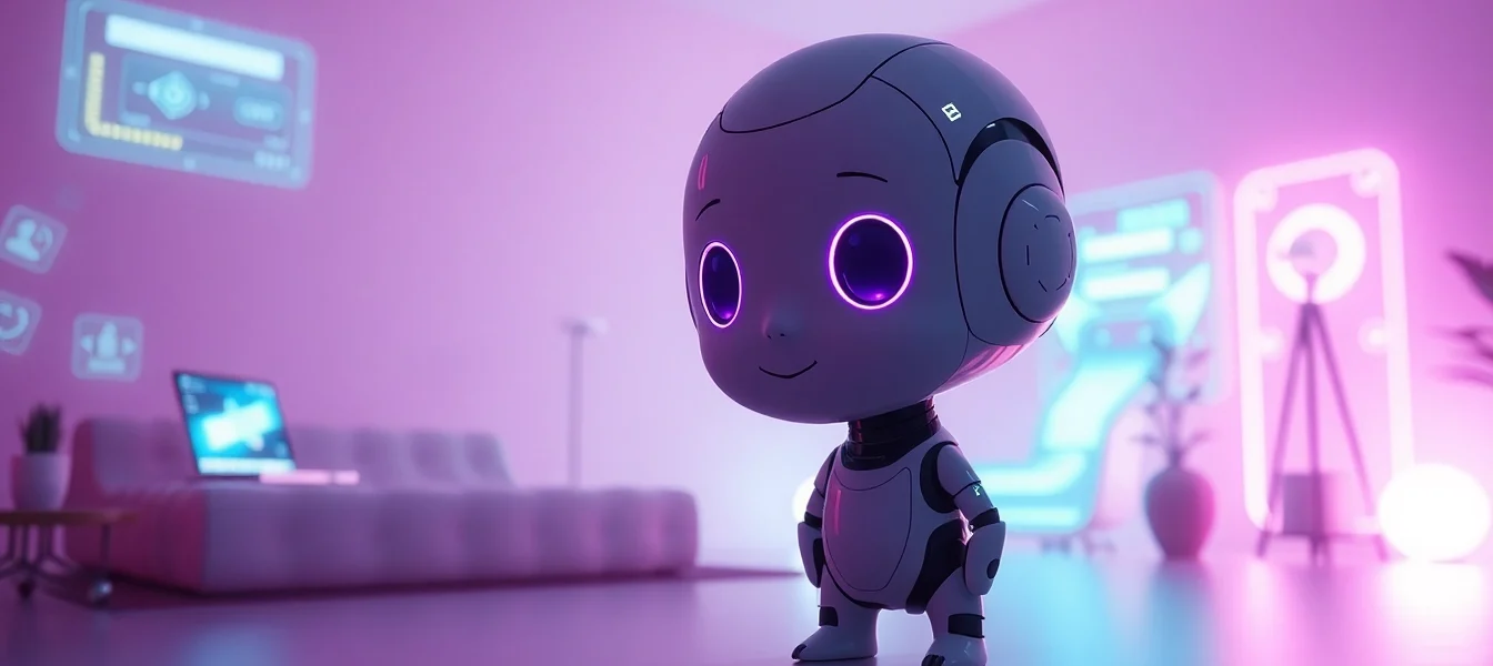 Engaging AI character in a cozy digital setting for ai sex interactions.