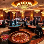 Engaged players at tables and vibrant slots showcasing the online gambling experience at https://taigo88.team/.