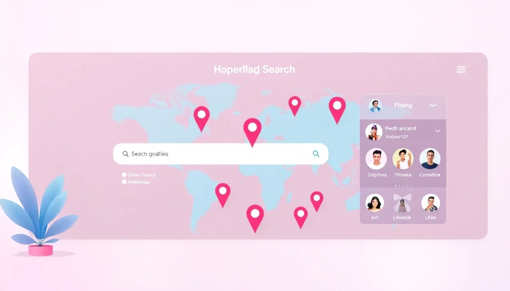 Discover OnlyFans Nearby Creators with user-friendly search featuring diverse profiles.