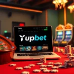 Players engage with 7upbet's online gambling platform, showcasing vibrant casino games and betting options.
