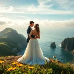 Couple celebrating their love with Big Sur wedding photography in a breathtaking coastal setting.