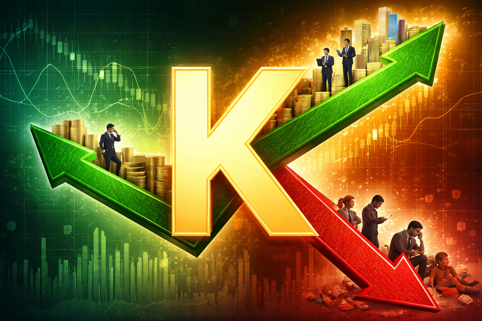 k shaped economy