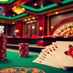 Découvrez le luxe de meilleure casino en ligne avec des jetons de poker vibrants et une action de roulette captivante.