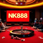 Experience the excitement of NK88 casino gaming with vibrant tables and rich ambiance.
