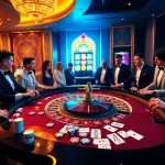 Experience the excitement at mm88.com with vibrant casino table action and luxurious ambiance.