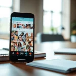instagram フォロワー 買うで増加するフォロワーを示すスマートフォンの画像