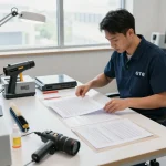 Quá trình khôi phục bóc giấy ép uy tín hà nội tại GT8 với kỹ thuật viên sử dụng công nghệ tiên tiến để phục hồi các tài liệu quý giá.