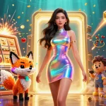 Experience gaming excitement with interwin situs gacor featuring vibrant characters and jackpot elements.