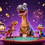Experience high-stakes excitement at slot thailand no 1 with vibrant casino illustrations featuring dynamic gaming elements.