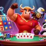 Experience thrilling victories on slot777 gacor with dynamic characters celebrating alongside high-stakes game elements.