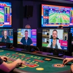 Exciting online gambling environment showcasing players as they explore and engage, 閱讀更多 about live casino experiences.