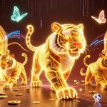 Engage with the thrilling sun-win casino adventures, featuring vibrant scenes of neon-lit treasures.