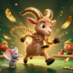 Experience thrilling action in budi4d casino as Krampus and friends manage wild games, illustrated uniquely.