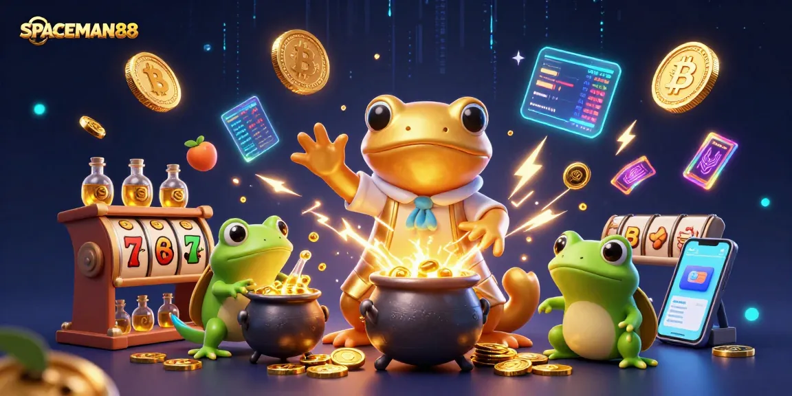 Experience the excitement of gaming at SPACEMAN88 with vibrant slot themes and captivating 3D elements.